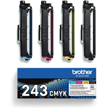 Brother TN-243CMYK Tonerkartusche je 1 Stück Original Schwarz, Cyan, Magenta, Gelb topcool.biz