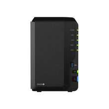 Synology DS220+ 2 Bay Desktop NAS - Netzwerkspeicher Gehäuse, Intel 2GB RAM topcool.biz